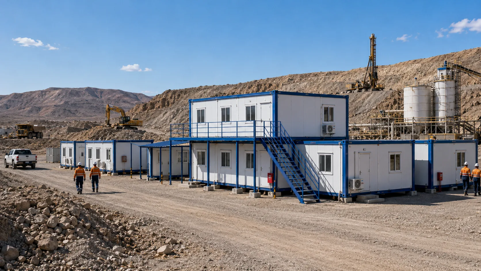 Campamentos modulares para minería y energía en Colombia