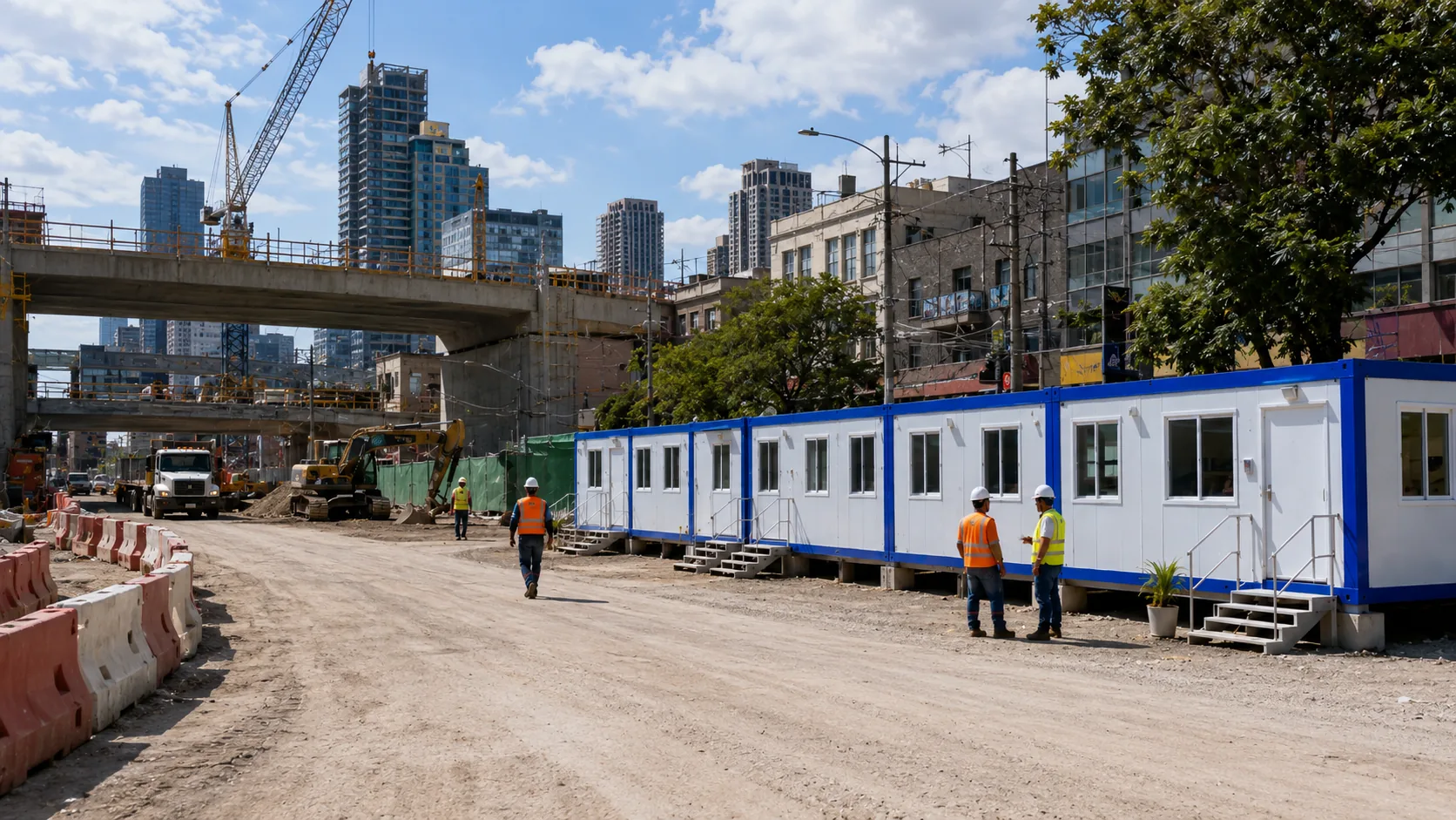 Campamentos de obra civil y oficinas modulares en Colombia